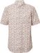 s.Oliver - Chemise à manches courtes en coton stretch à imprimé floral pour homme