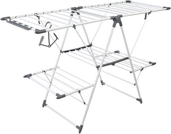 5Five® Wasrek Inklapbaar - 24 meter Drooglengte - Wit