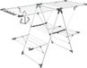 5Five® Étendoir pliable - 24 mètres de longueur de séchage - Blanc