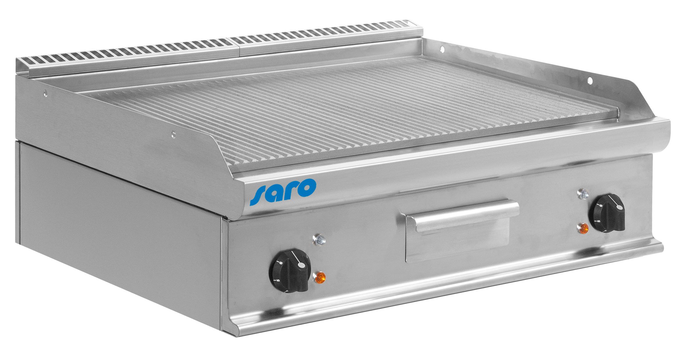 Saro E7/KTE2BBR Elektrische grillplaat roestvrijstaal