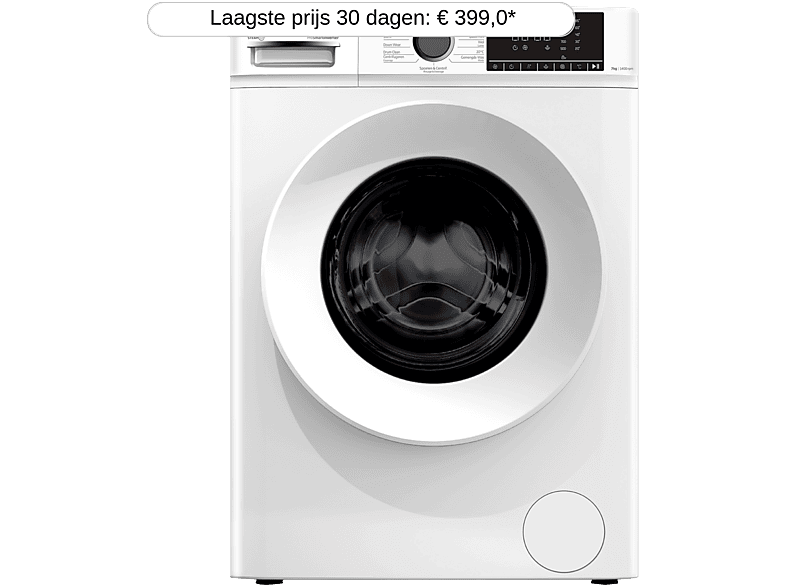 Beko B1w764w Be - Steamcure Wasmachine 7 Kg 1400 Rpm 76 Db (7 Kg Rpm A)