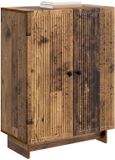 vidaXL Dressoir Oud hout 66 x 34,5 x 90 cm Bewerkt hout