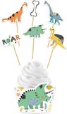 Folat Cupcake decoratie set Dino Roars