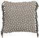 bigbuy Home Kussen Katoen Zwart Beige 45 x 45 cm