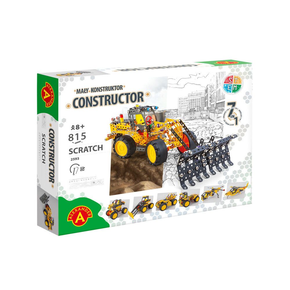 Alexander Toys Constructor PRO Scratch - 813pcs