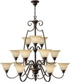 Hinkley LED Kroonluchter | 15X E27 Max 60W | Dimbaar | Antique Bronze