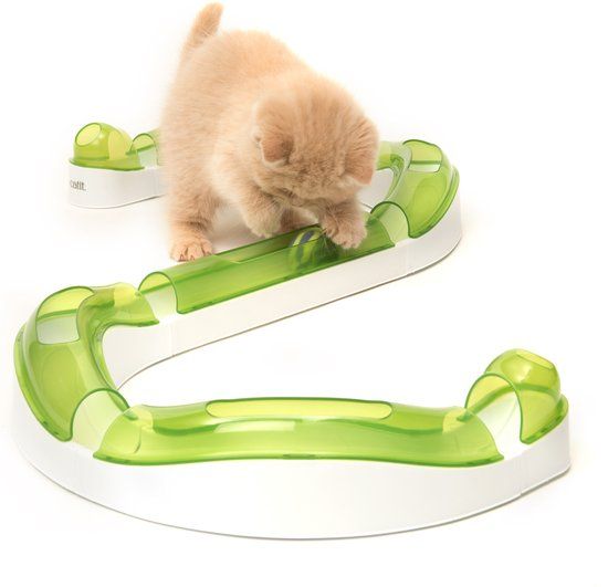 Catit Senses 2.0 Wave Circuit - Kattenspeelgoed - Groen - 135 cm