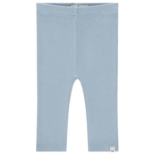Babyface legging blauw fijn gebreid