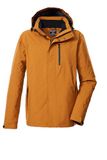 killtec heren Functioneel jack/outdoorjack met afritsbare capuchon KOW 90 MN JCKT, cognac, M, 43324-000