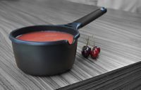 Castey Sauspan Inductie Giet-aluminium Zwart 16cm