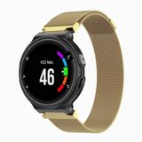 By Qubix Qubix Milanese Bandje Large Goud Geschikt voor Garmin Approach S20