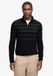 Superdry Cotton Stripe Half Zip Trui Slanke Pasvorm Heren L Marineblauw/ijsgroen gestreept