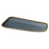 Olympia Kiln Bord Blauw 29,5x14cm