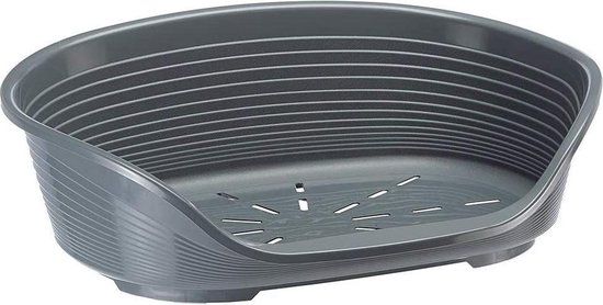 Ferplast Hondenmand Siesta Deluxe - 93,5 x 68 cm - Donkergrijs