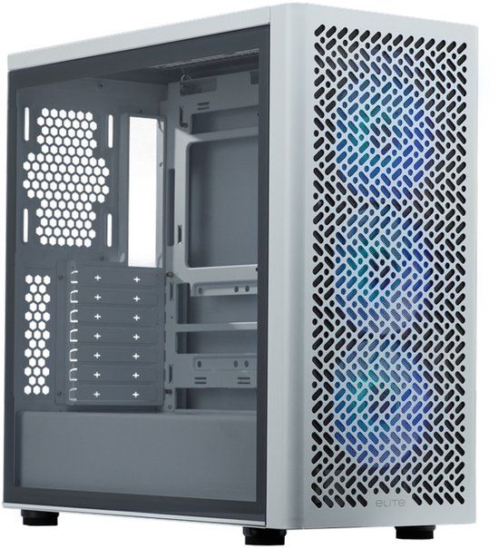 Cooler Master Elite 502 Midi-Tower PC-behuizing Wit