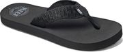 Reef Smoothy Teenslipper Heren Zwart 43