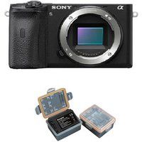 Sony Alpha ILCE6600 (A6600) Case + Batterij Kingma 2000mAh (Sony NP-FZ100)
