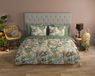 Housse de couette feuilles dans différentes couleurs - Lits jumeaux 240x200/220 cm - Multi - 100% Coton renforcé