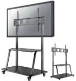 Neomounts NS-M4000BLACK Vloerstandaard voor 1 scherm, 60-105 inch, 150 kg, Zwart