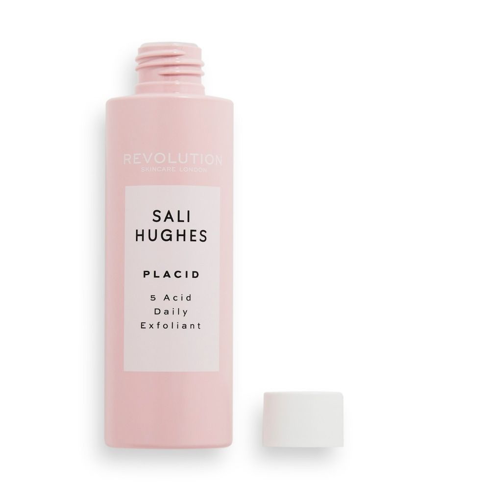 Revolution Skincare Sali Hughes Placid 5-Acid Daily Exfoliant Gezichtslotion 150 ml