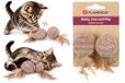 SPEELGOED Flamingo SPEELGOED TEXU SCHIJF + BAL BRUIN 11x4,3x4,3CM