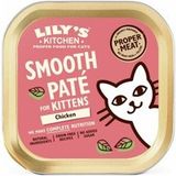 LILY'S KITCHEN natvoer Kitten Smooth Patè kip 76x85 g
