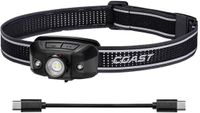 COAST™ Oplaadbare LED hoofdlamp 1000 lumen, wit licht, dimbaar, IP54