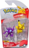 Jazwares, LLC Pokemon Battle Feature Figure - Sableye & Pikachu