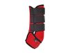 HKM Colour Softopreen beenbeschermers Rood/Zwart Shetland pony