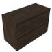 Saniclass Holz Pure Badkamermeubelset - 100x45x62cm - mat eiken charcoal