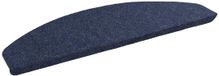 vidaXL Zelfklevende trapmatten 15 st 80 x 24,5 x 3,5 cm Blauw