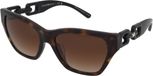 Emporio Armani EA4203U Zonnebril - Zwart - Bruin - Dames