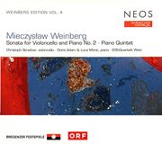 PIAS Nederland Weinberg: Sonata For Violoncello And Piano No.2 | Piano Quintet (CD)