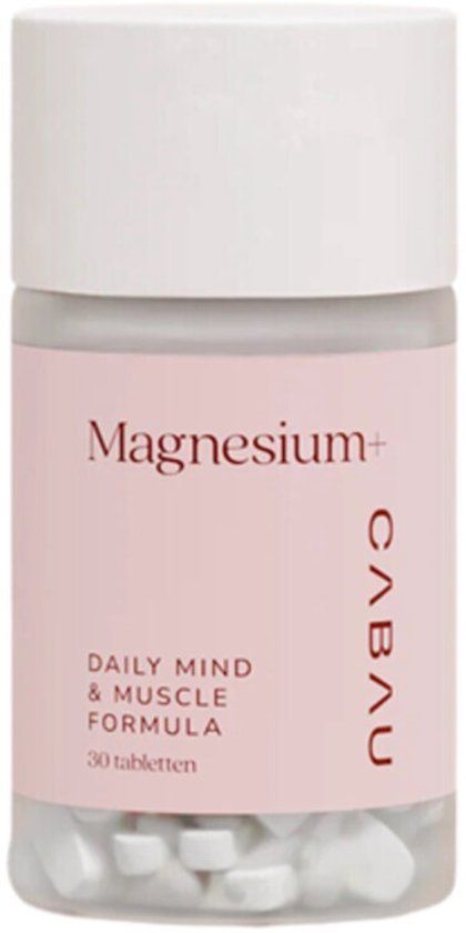 Cabau Lifestyle Cabau Magnesium Bisglycinaat 200mg per Tablet - 30 Tabletten