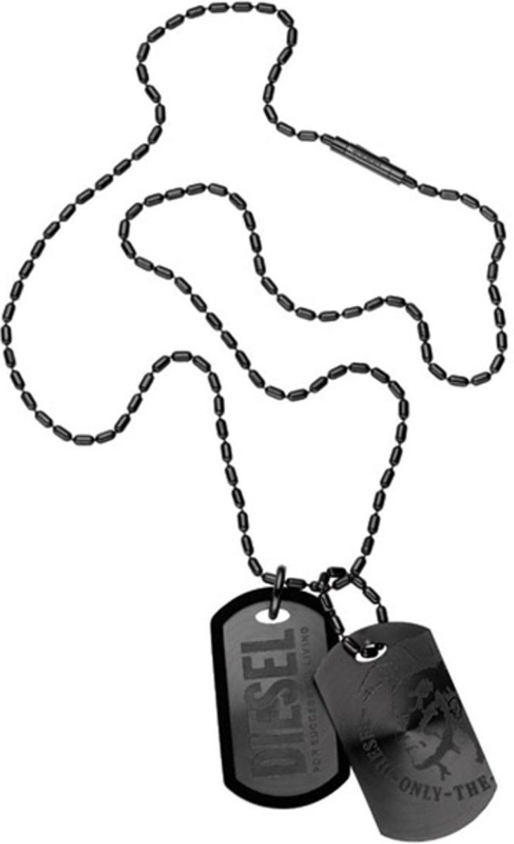 Diesel Ketting DX 0014040 - Grijs