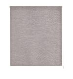 Estoralis - BRAN - Glad doorschijnend rolgordijn, 90 x 150 cm, kleur bruin