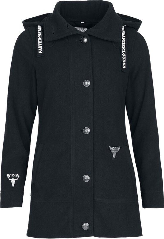 Wacken Open Air Brandit Wacken Open Air Wacken Dames Fleece - Zwart - M