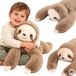 Woopie Luiaard Peluche sensorielle lestée 1kg