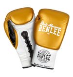 Benlee Newton bokshandschoenen van leer voor heren, goud/wit/zwart