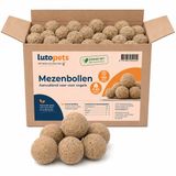 LutoPets Mezenbollen Zonder Net 100 stuks - 9 kg Voordeelpak Vetbollen