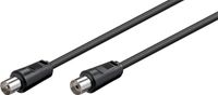 Goobay Coax-kabel 15 m Zwart