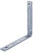 Alberts Balkhoek 823894 Stoelhoek Zilver 185x185x40 cm