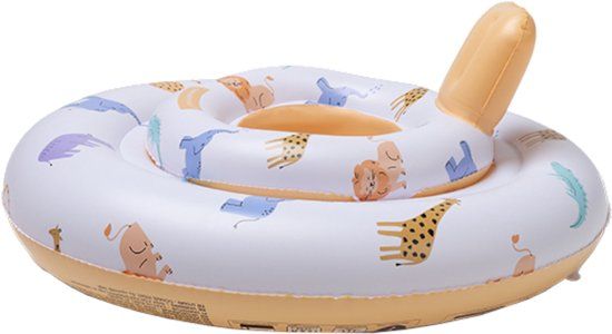 Swim Essentials | Meerkleurige Dieren Baby Float 1-2 jaar