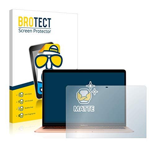 brotect Antireflecterende Beschermfolie compatibel met Apple MacBook Air 13.3" 2020 Anti-Glare Screen Protector, Mat, Ontspiegelend