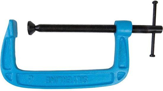 Silverline G-Klem - Platenklem - Light - Duty - 150 mm