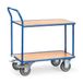 Fetra magazijn - tafelwagen met 2 etages met laadvlak van 1000 x 700 mm
