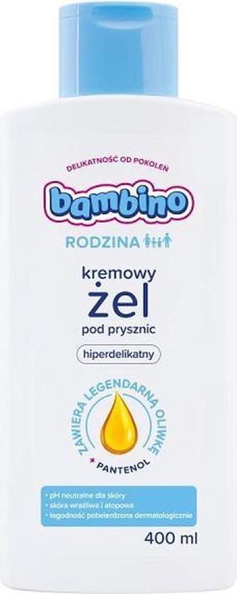 Bambino - Family Cream Gel Under Shower Hyperdelicate 400Ml