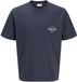 JACK & JONES T-shirt met korte mouwen en ronde hals van biologisch katoen voor heren