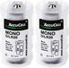 Adaptateur mono universel, 2 pièces, pour 1 ou 2 piles Mignon, AA, LR6 ou FR6 ou piles rechargeables – Support de piles AA Mignon (plastique)