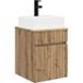 Maison Exclusive - Meuble de lavabo mural Chêne artisanal 39 x 41 x 79,5 cm